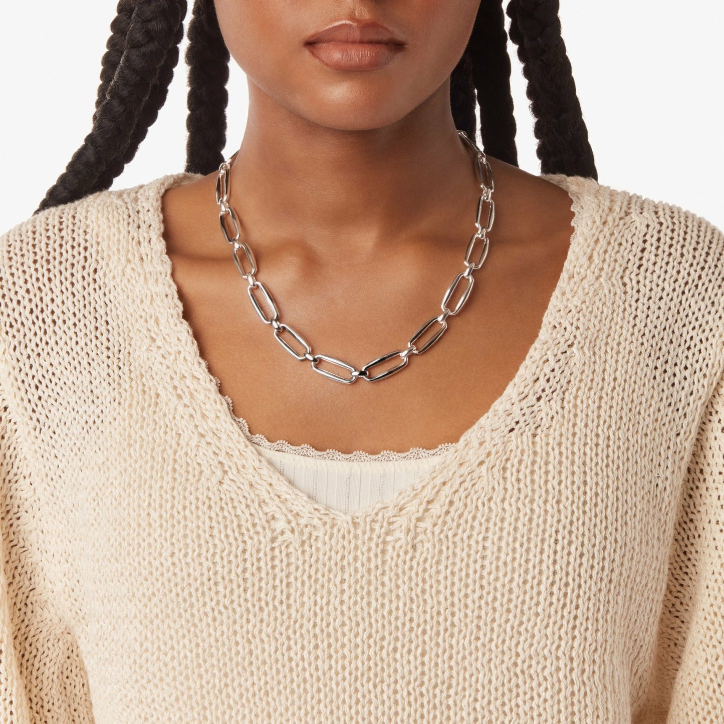 Shinola Signature Chunky Link Necklace | Shinola