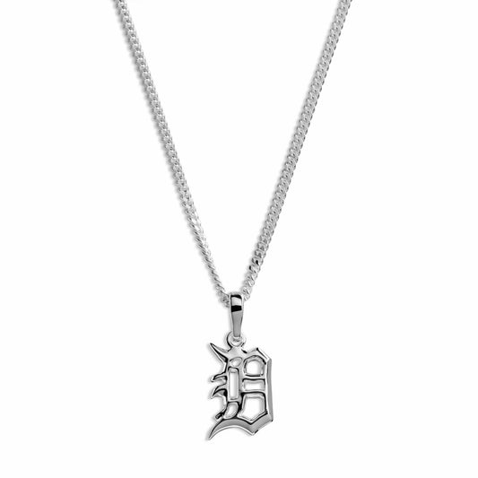 Shinola Chunky Detroit "D" Necklace