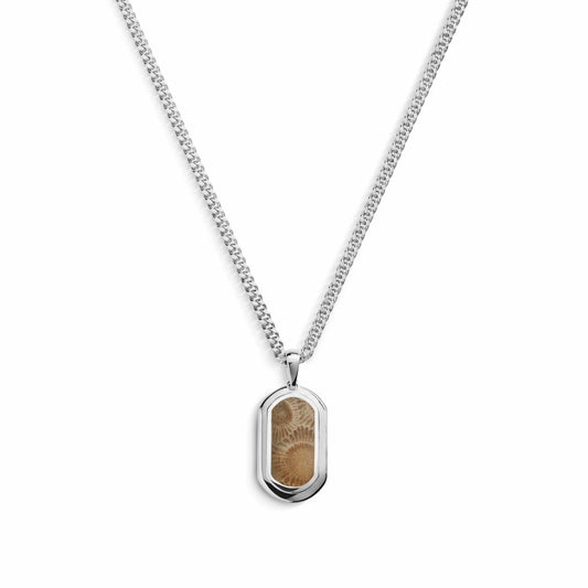 Shinola Petoskey Tag Necklace | Shinola