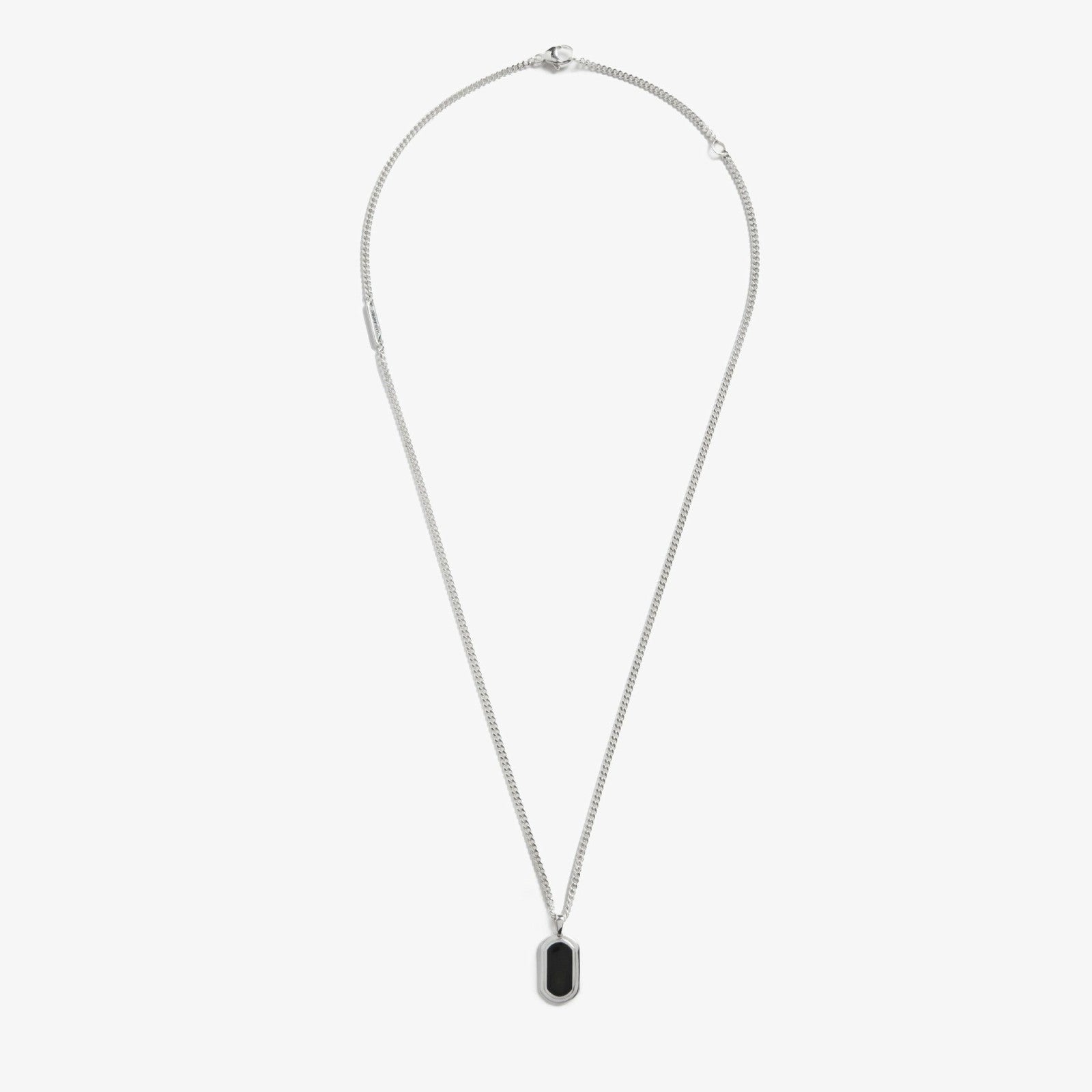 Shinola Onyx Tag Necklace | Shinola