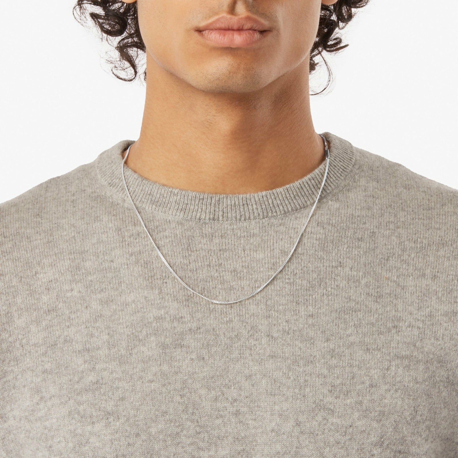 Shinola Simple Curb Chain Necklace | Shinola