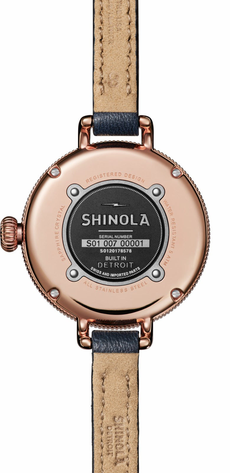 Shinola Birdy Watch - White