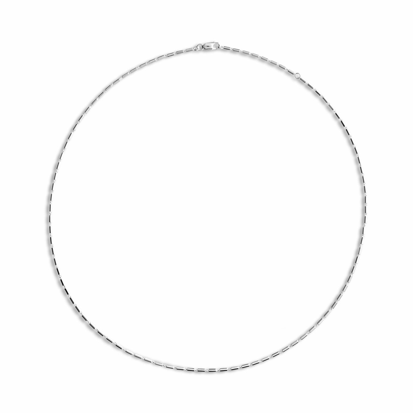 Shinola 1mm Bar Chain Necklace
