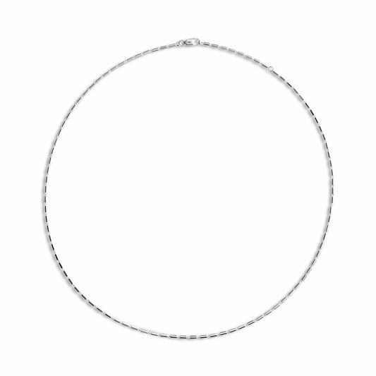 Shinola 1mm Bar Chain Necklace