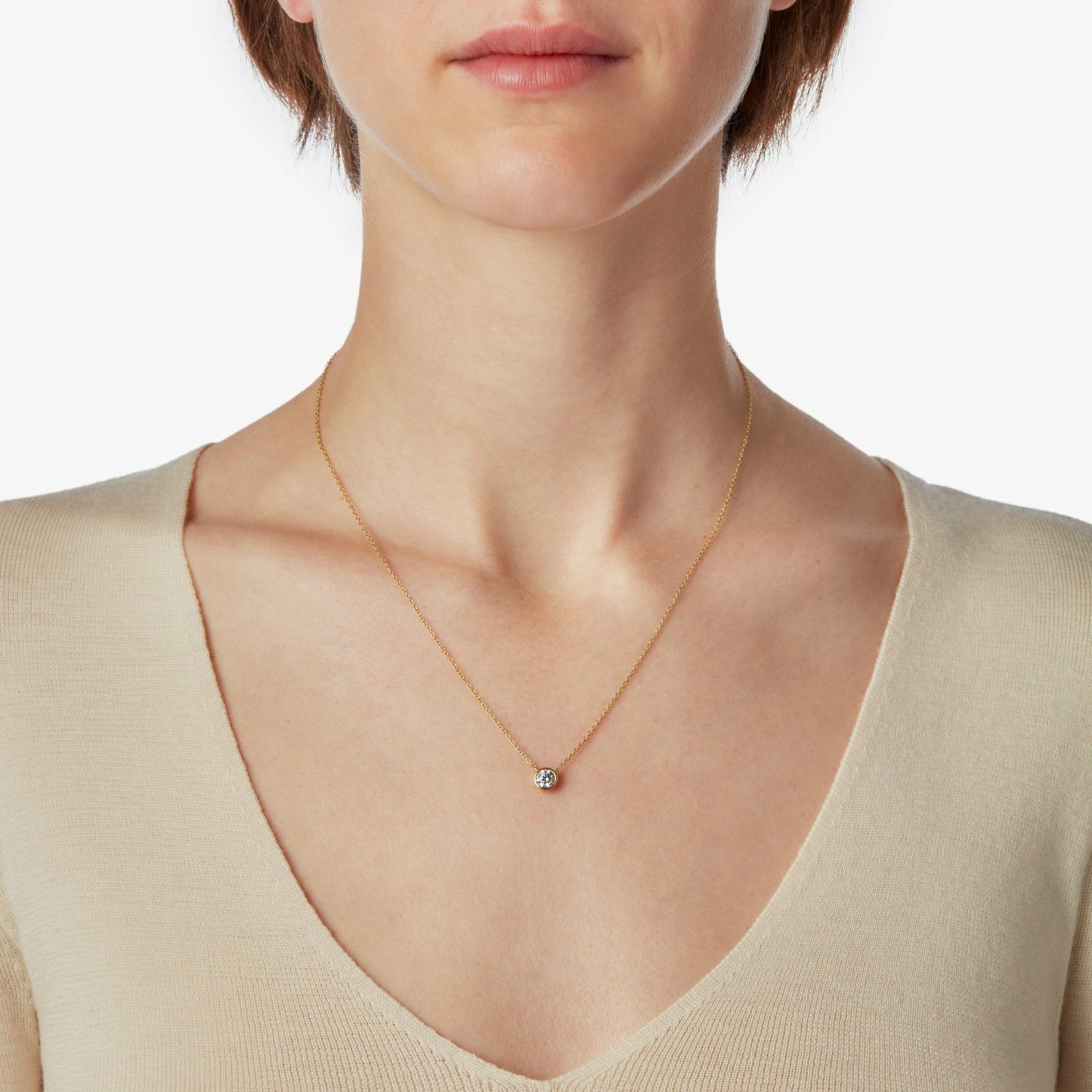 Shinola 1/2 Carat Round Diamond Necklace | Shinola