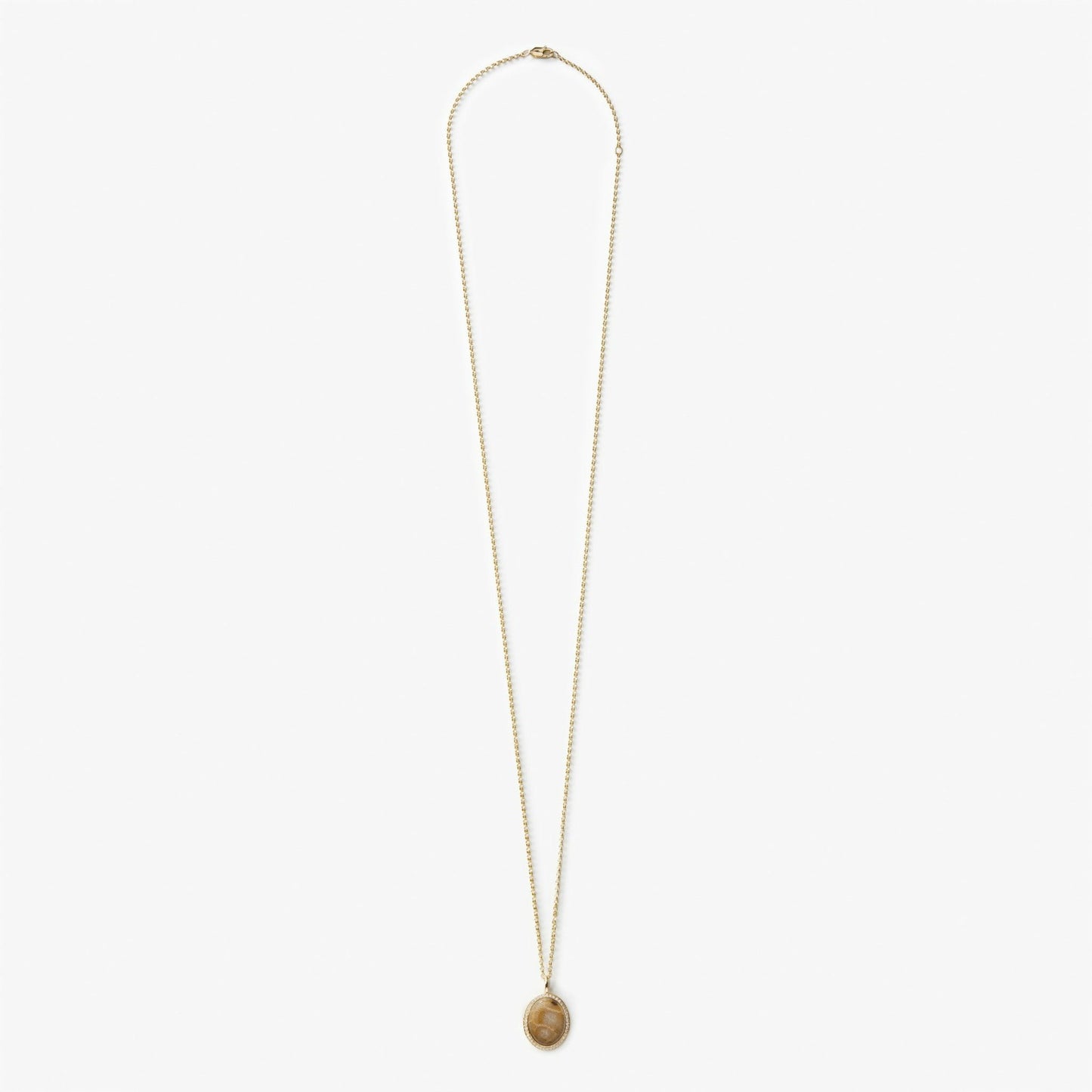 Shinola Diamond Pave Petoskey Necklace | Shinola