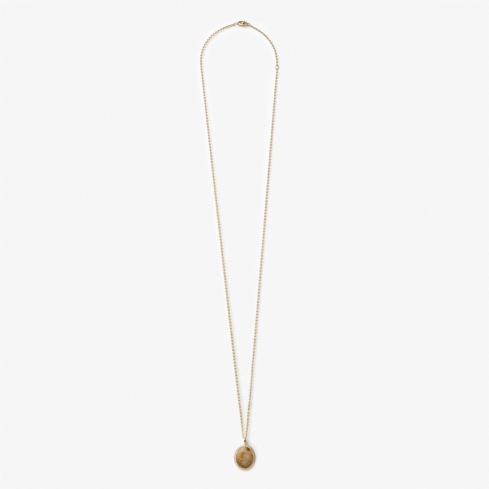 Shinola Diamond Pave Petoskey Necklace | Shinola