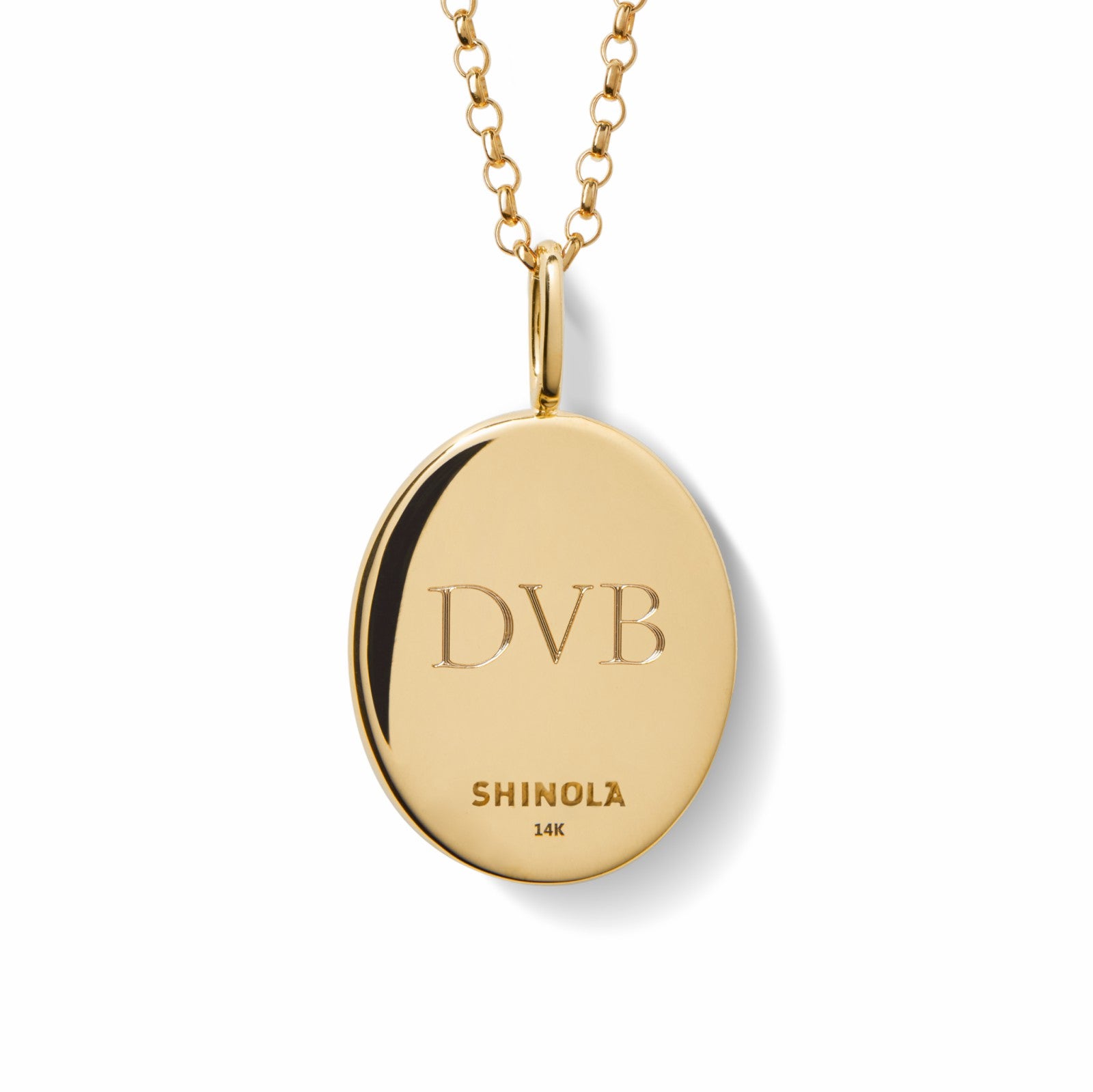 Shinola Diamond Pave Petoskey Necklace | Shinola