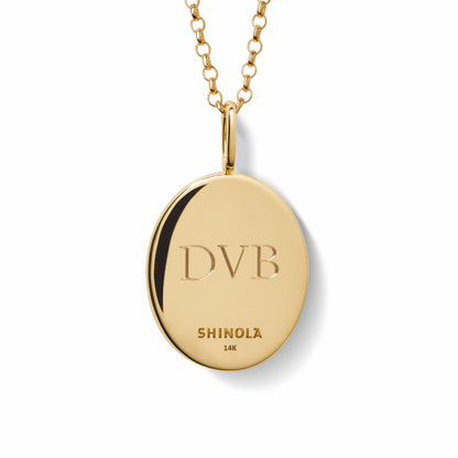 Shinola Diamond Pave Petoskey Necklace | Shinola