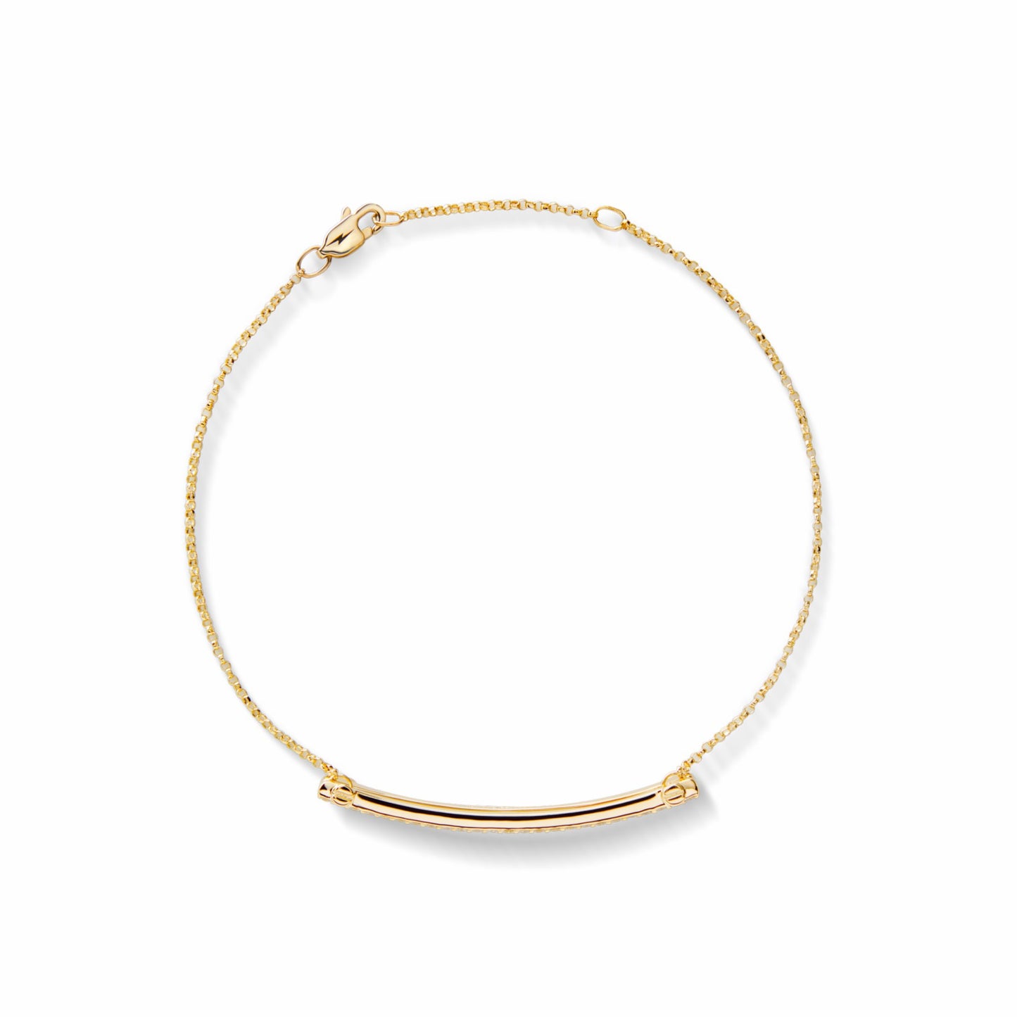 Shinola Diamond Pave Rivet Double Row Necklace | Shinola