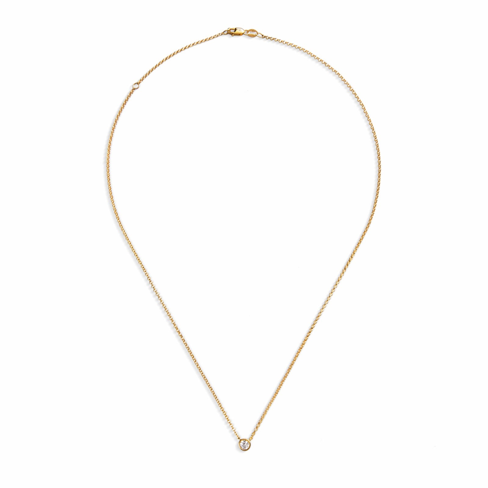 Shinola 1/4 Carat Round Diamond Necklace | Shinola