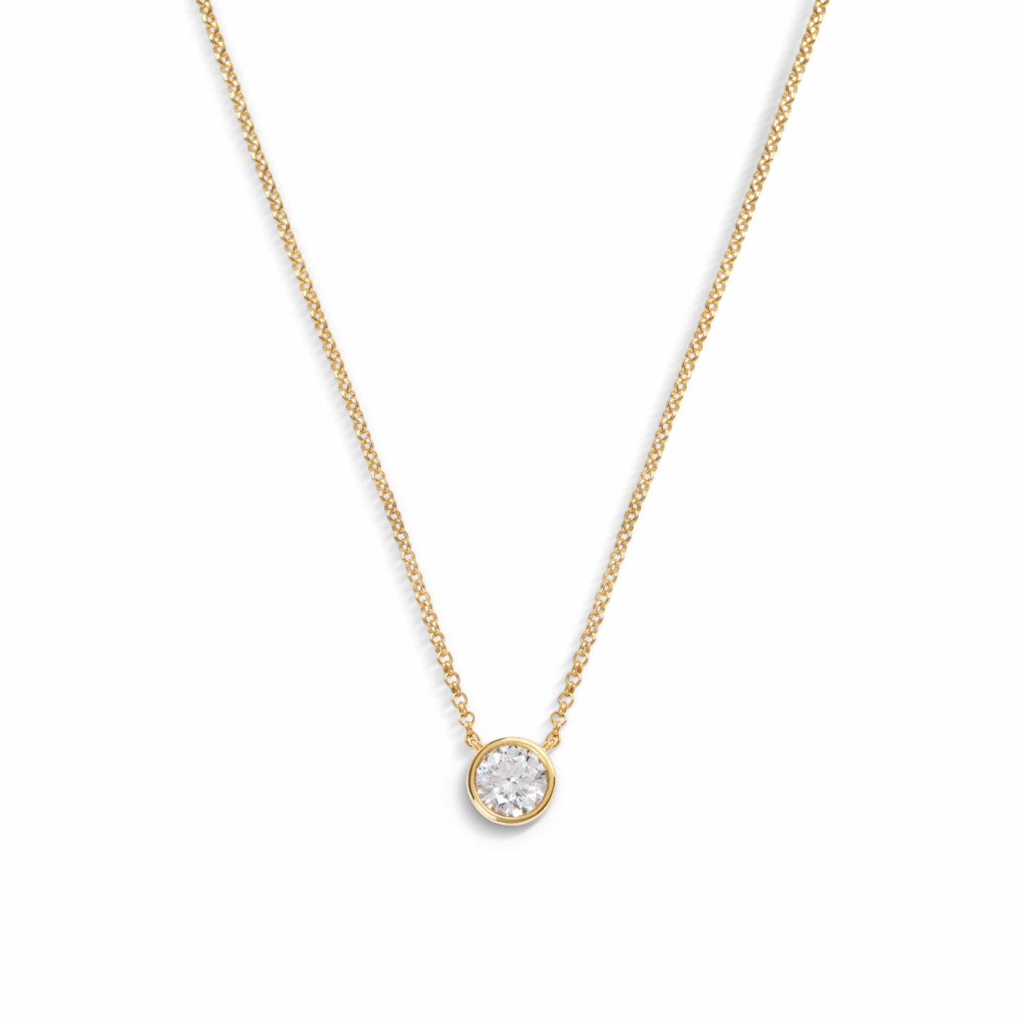 Shinola 1 Carat Round Diamond Necklace | Shinola