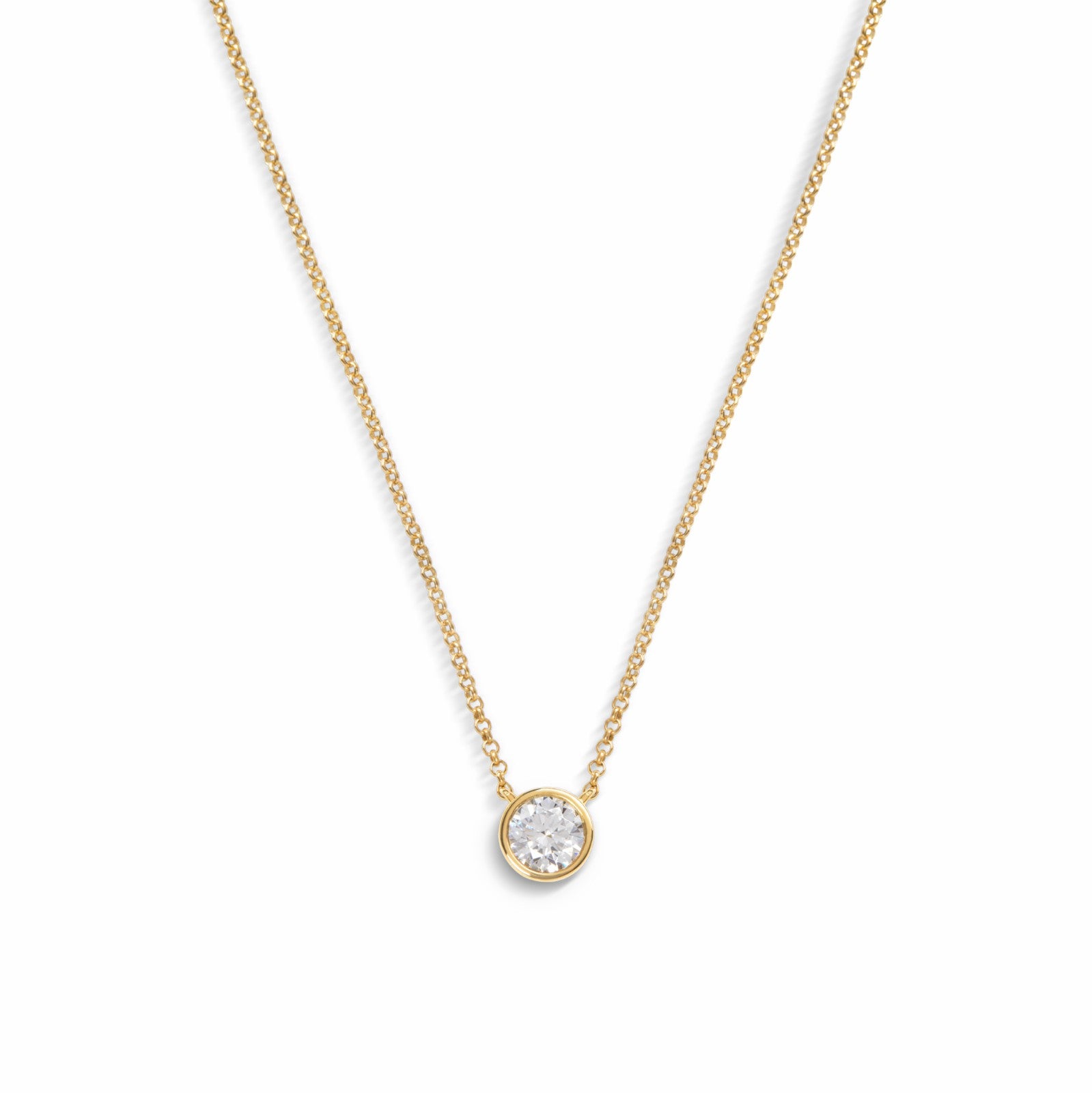 Shinola 1 Carat Round Diamond Necklace | Shinola