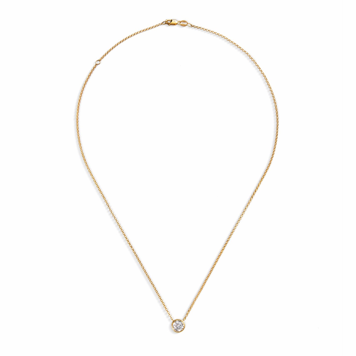 Shinola 1 Carat Round Diamond Necklace | Shinola