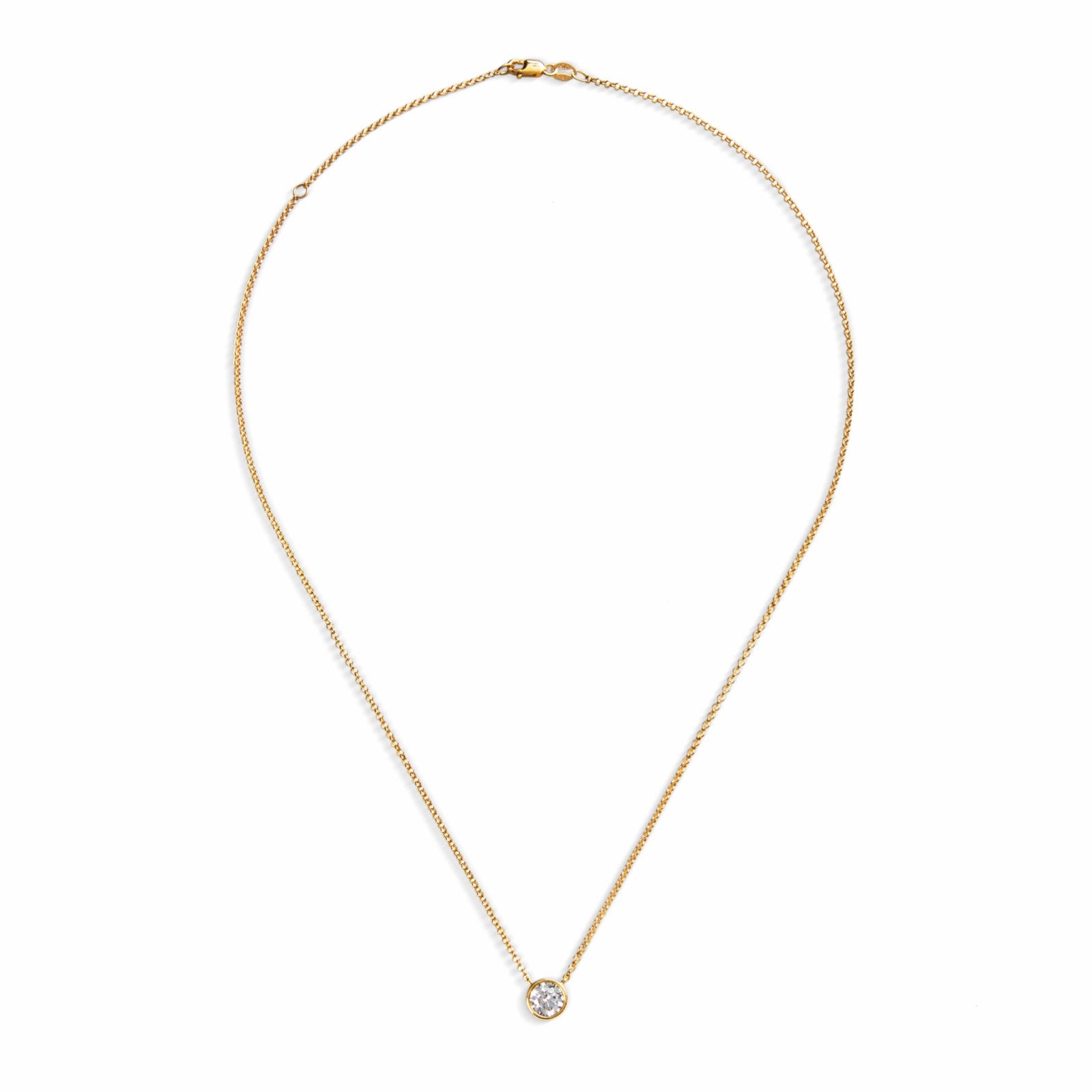 Shinola 1 Carat Round Diamond Necklace | Shinola