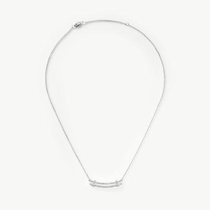 Shinola Diamond Pave River Rouble Row Necklace | Shinola