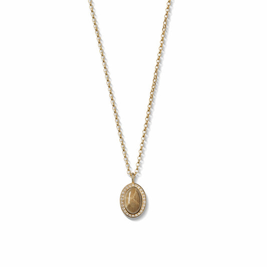 Shinola Diamond Petoskey Petite Necklace | Shinola