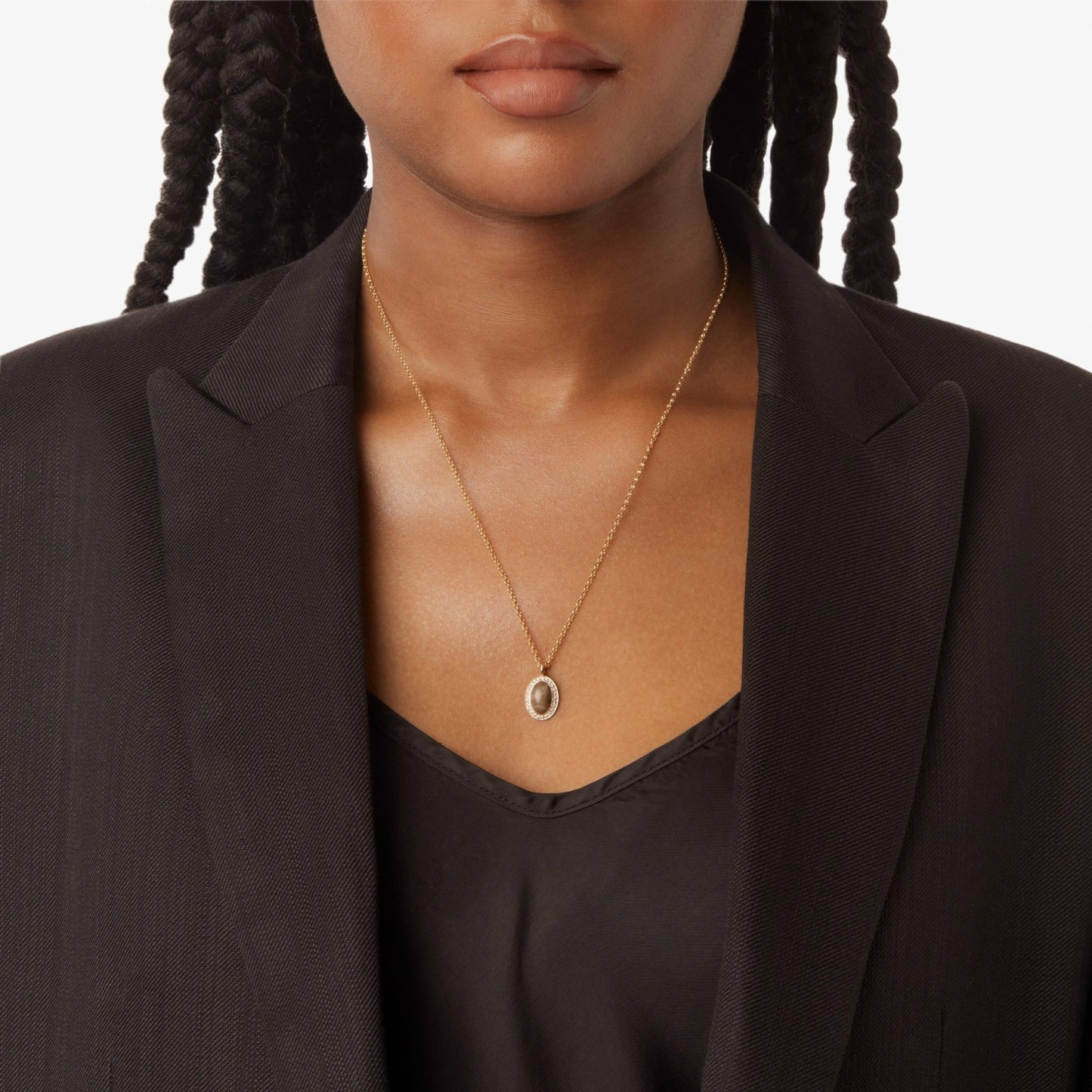Shinola Diamond Petoskey Petite Necklace | Shinola