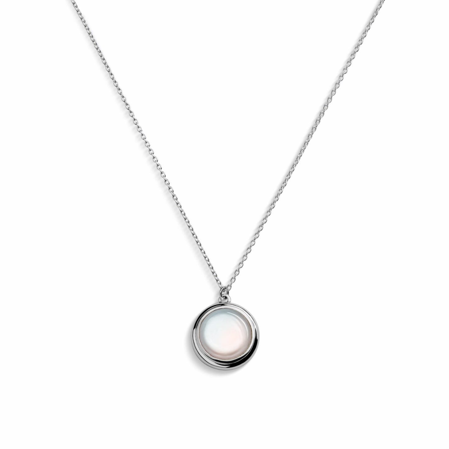 Shinola Heirloom Mother of Pearl Pendant Necklace | Shinola