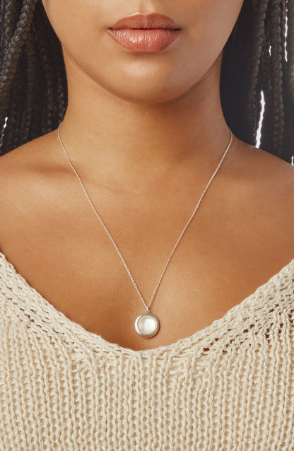 Shinola Heirloom Mother of Pearl Pendant Necklace | Shinola