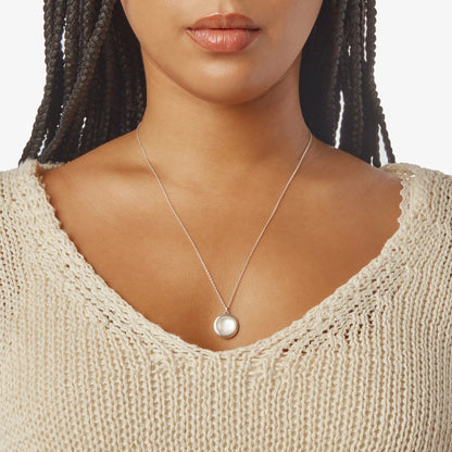 Shinola Heirloom Mother of Pearl Pendant Necklace | Shinola