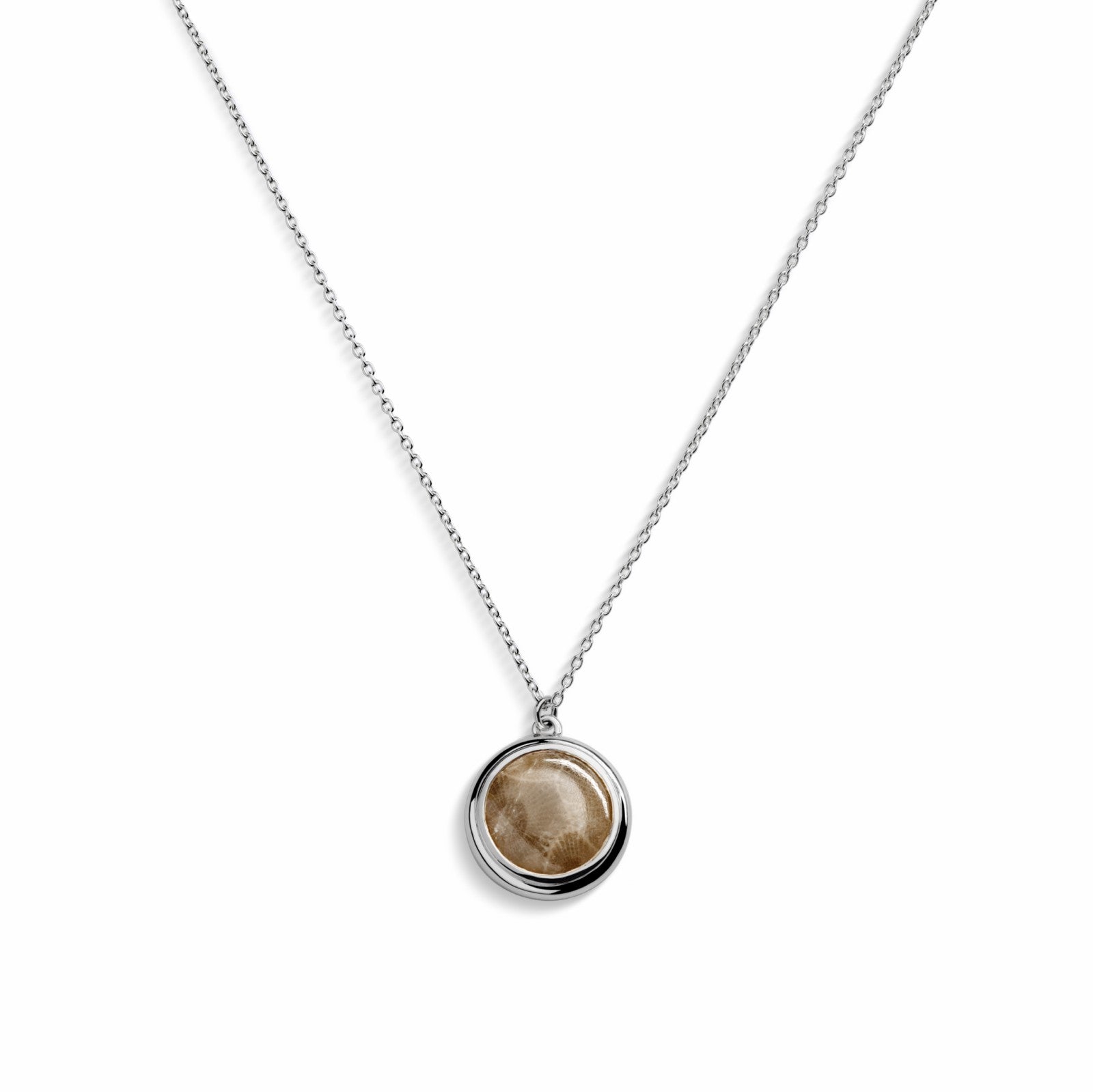 Shinola Heirloom Petoskey Pendant Necklace | Shinola