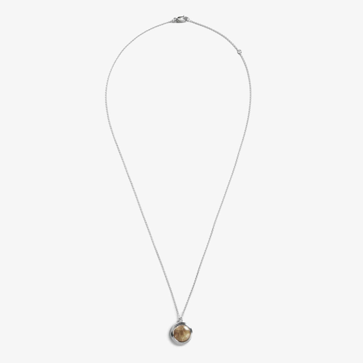 Shinola Heirloom Petoskey Pendant Necklace | Shinola