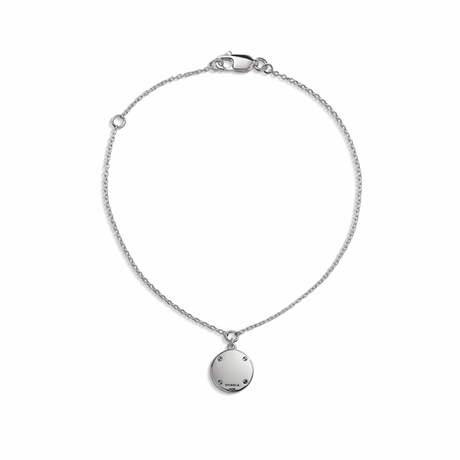 Shinola Heirloom Turquoise Charm Bracelet