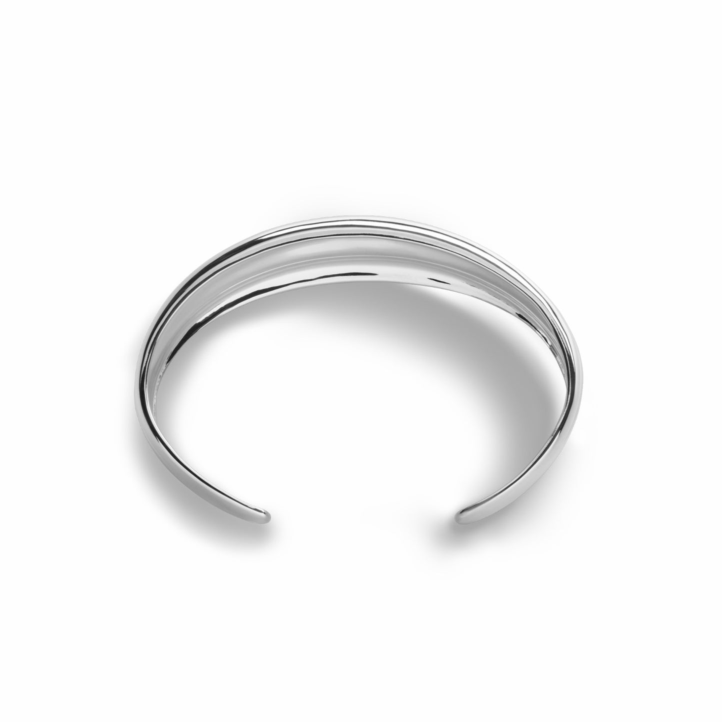 Shinola Signature Silver Statement Cuff