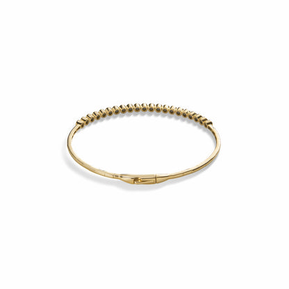 Shinola 0.75 Carat Desert Diamond Tennis Bangle Bracelet
