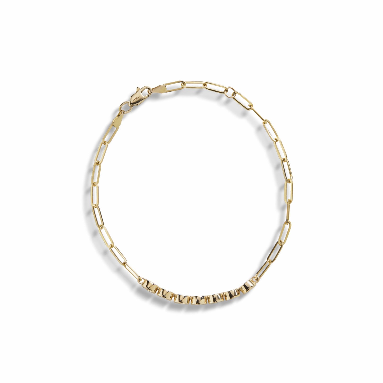 Shinola .75 Carat Desert Diamond Chain Bracelet