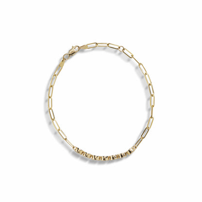 Shinola .75 Carat Desert Diamond Chain Bracelet