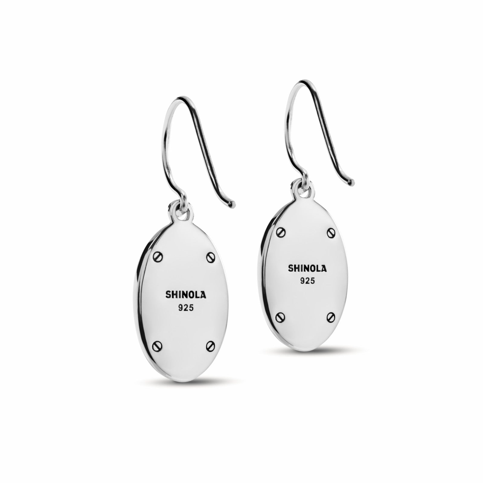 Shinola Heirloom Drop Turquoise Earrings