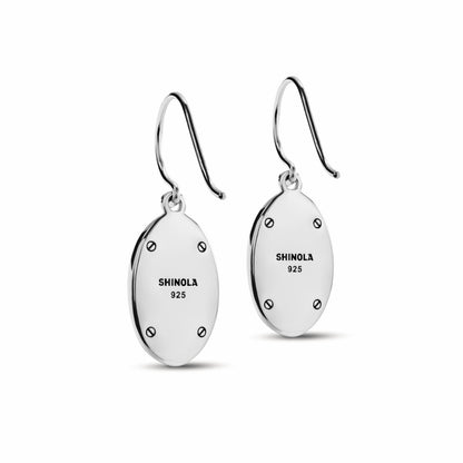 Shinola Heirloom Drop Turquoise Earrings