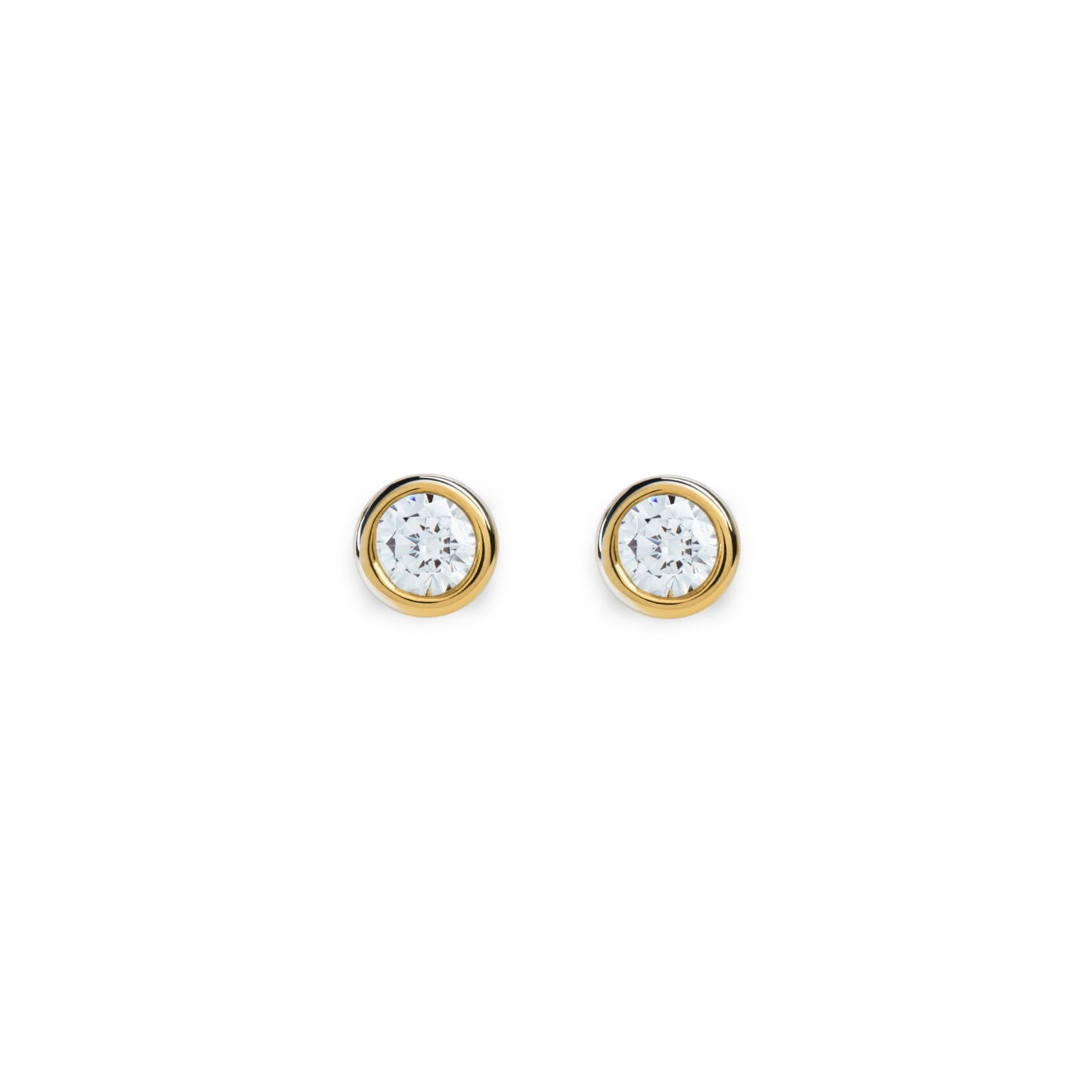 Shinola 1/4 Carat Round Diamond Bezel Studs | Shinola
