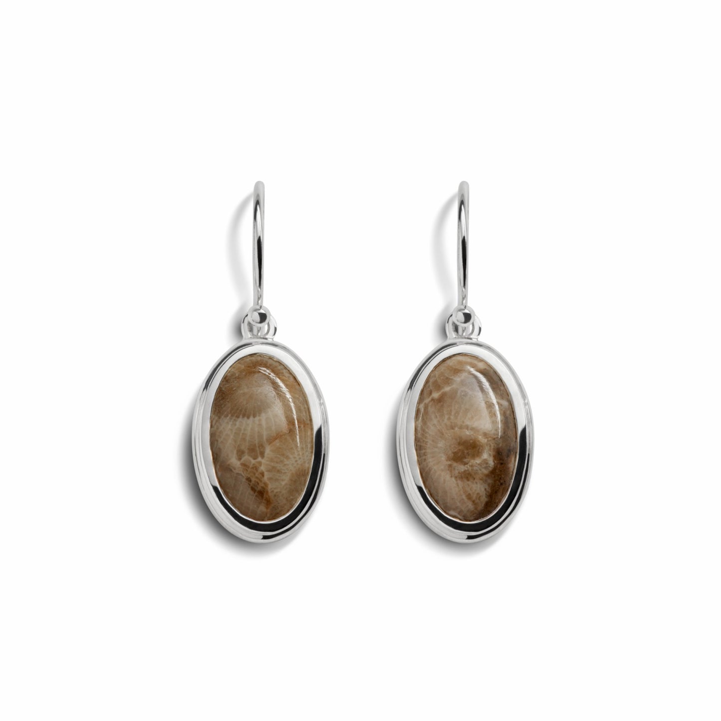 Shinola Heirloom Petoskey Drop Earrings | Shinola