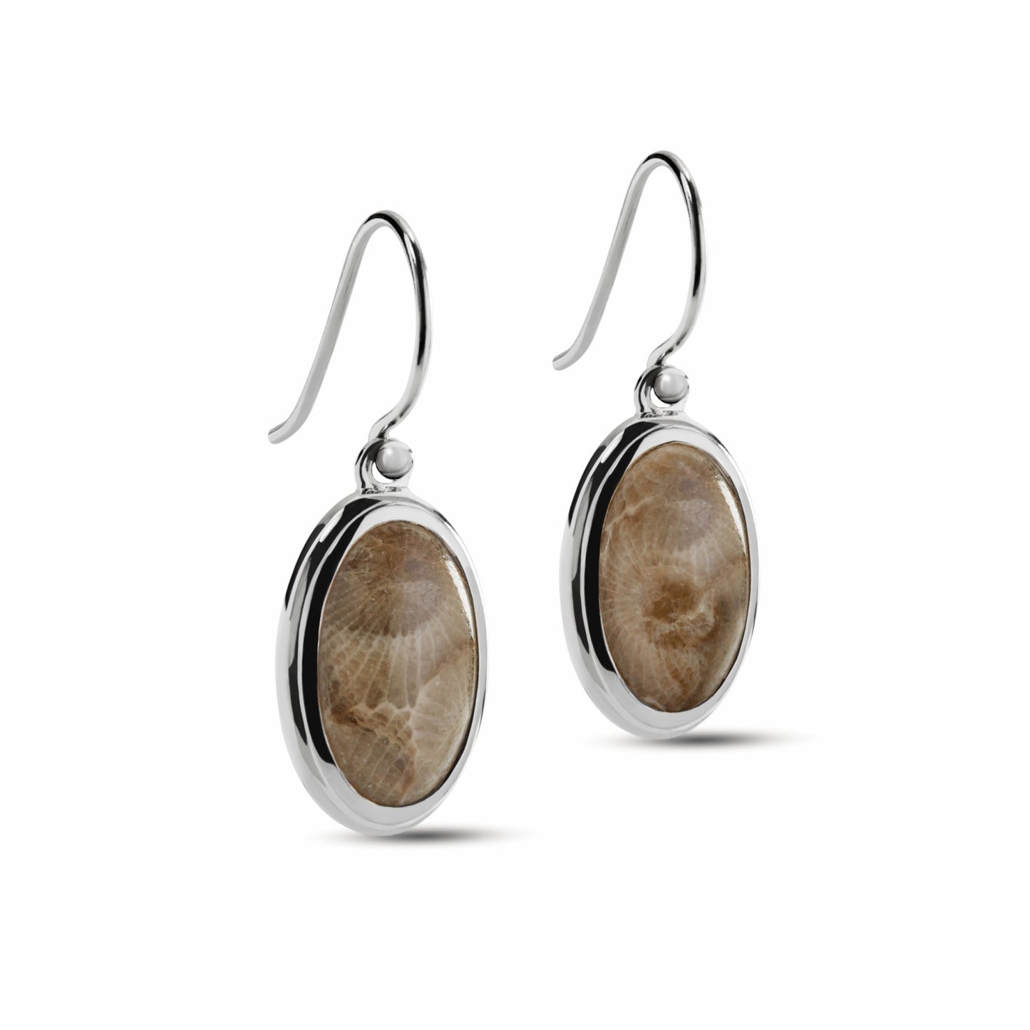 Shinola Heirloom Petoskey Drop Earrings | Shinola