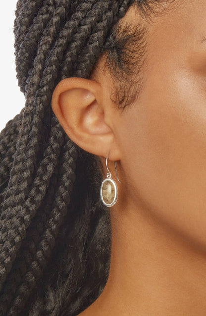 Shinola Heirloom Petoskey Drop Earrings | Shinola