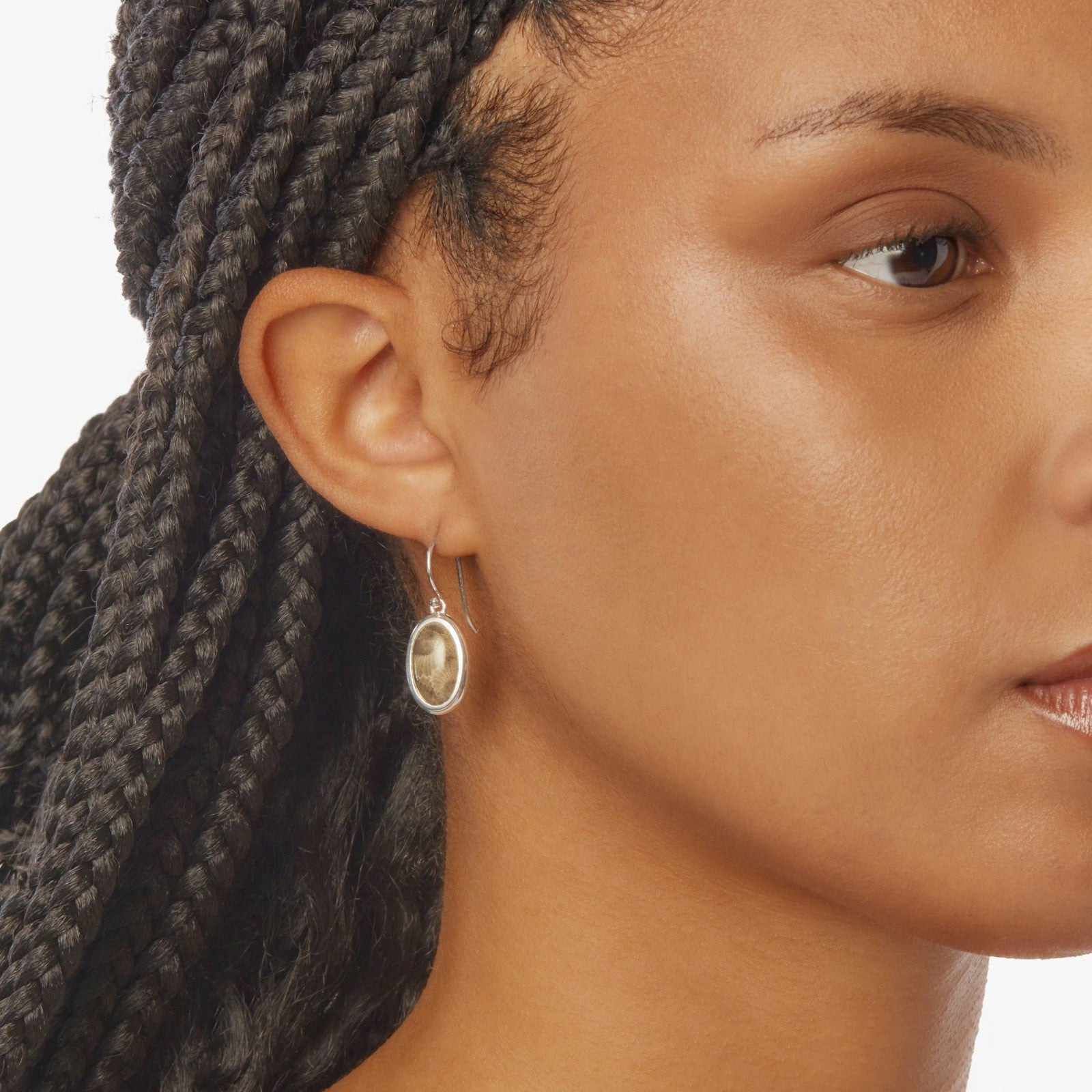 Shinola Heirloom Petoskey Drop Earrings | Shinola