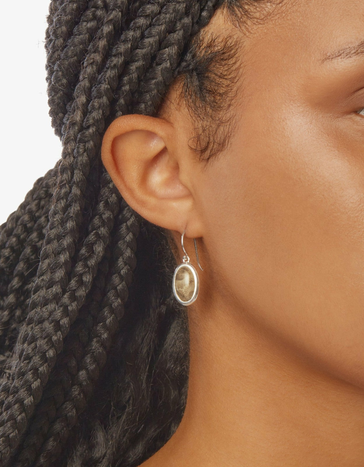 Shinola Heirloom Petoskey Drop Earrings | Shinola