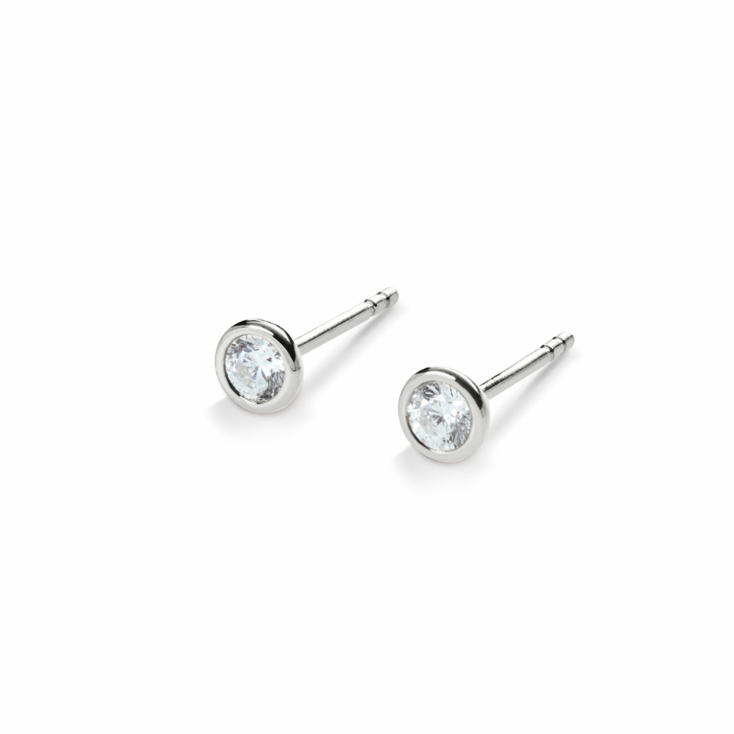 Shinola 1/4 Carat Round Diamond Bezel Studs | Shinola