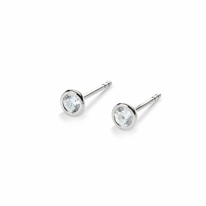 Shinola 1/4 Carat Round Diamond Bezel Studs | Shinola