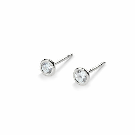 Shinola 1/4 Carat Round Diamond Bezel Studs | Shinola
