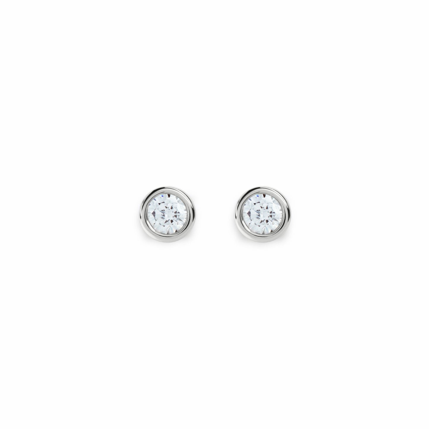 Shinola 1/4 Carat Round Diamond Bezel Studs | Shinola