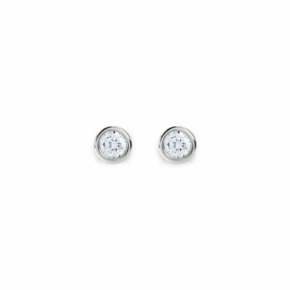 Shinola 1/4 Carat Round Diamond Bezel Studs | Shinola