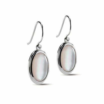 Shinola Heirloom Mother Of Pearl Drop Earrings | Shinola