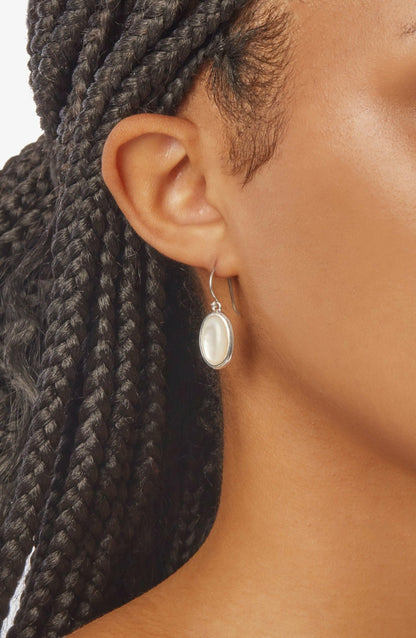 Shinola Heirloom Mother Of Pearl Drop Earrings | Shinola