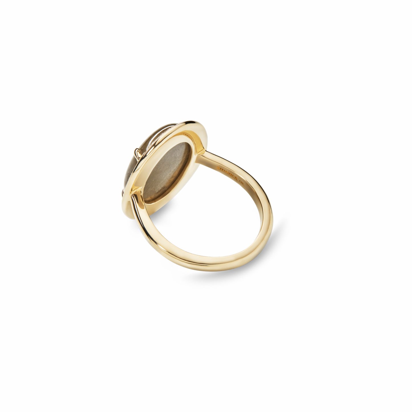 Shinola Diamond Pave Oval Petoskey Ring | Shinola