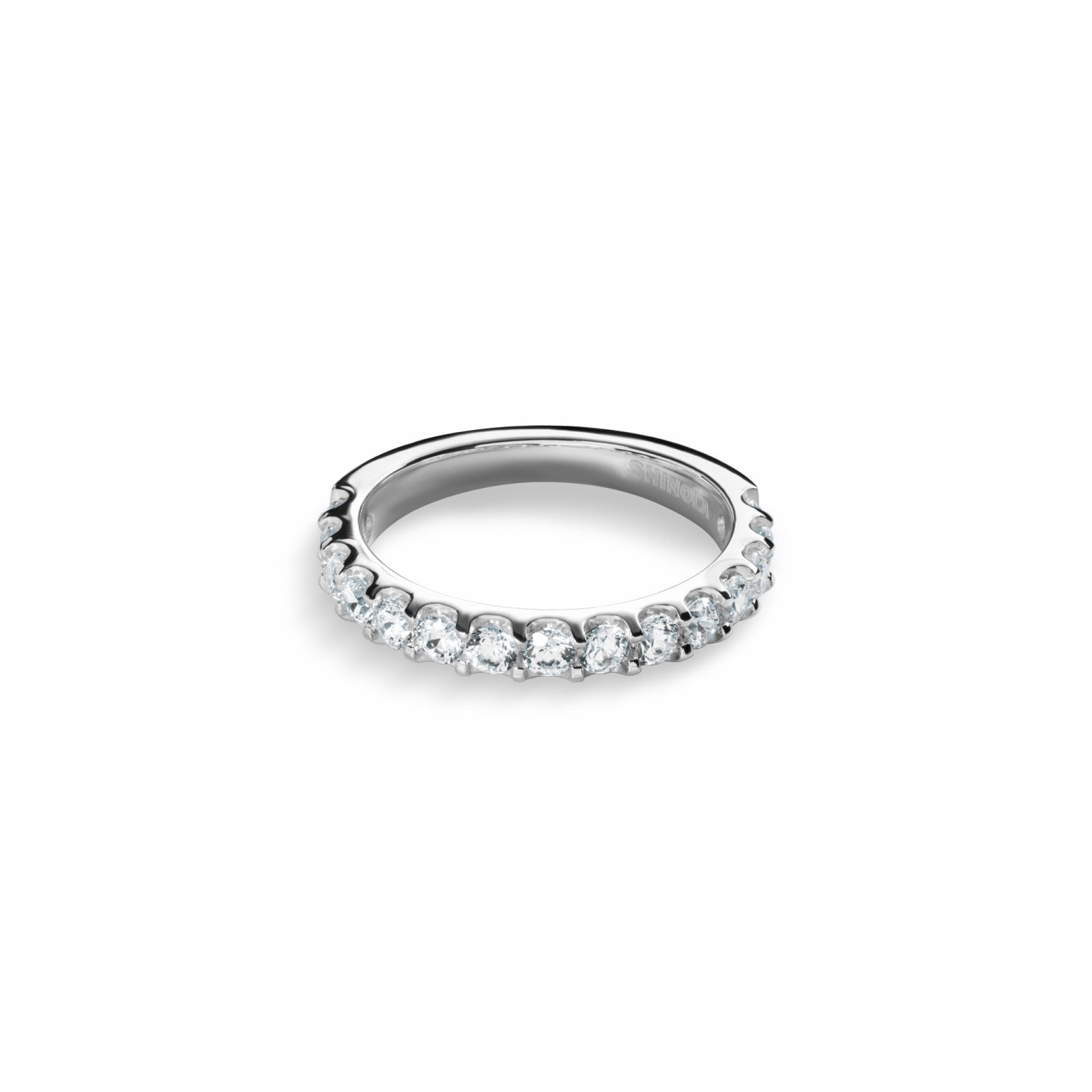 Shinola 1 Carat Diamond Anniversary Band - White Gold