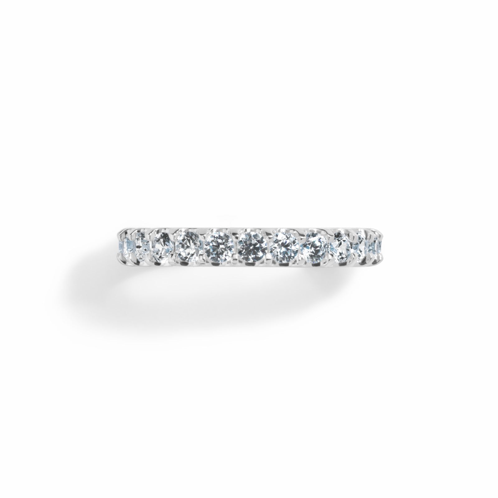 Shinola 1 Carat Diamond Anniversary Band - White Gold